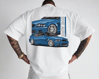 Impresión artística del BMW E46 Street Edition / Diseño de camiseta JDM (Descarga digital)
