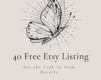 40 Free Listings on Etsy