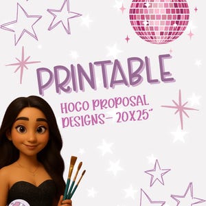 Heimkehr Vorschlag Poster: Hoco Designs zum Ausdrucken - Hoco 2025