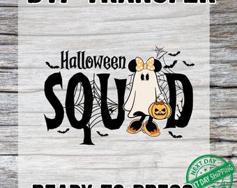 Mickey Minnie Halloween DTF Transfer, Disney Halloween Ready To Press, Spooky Season Dtf, Minnie Head Print, Disneyland Halloween Party DTF