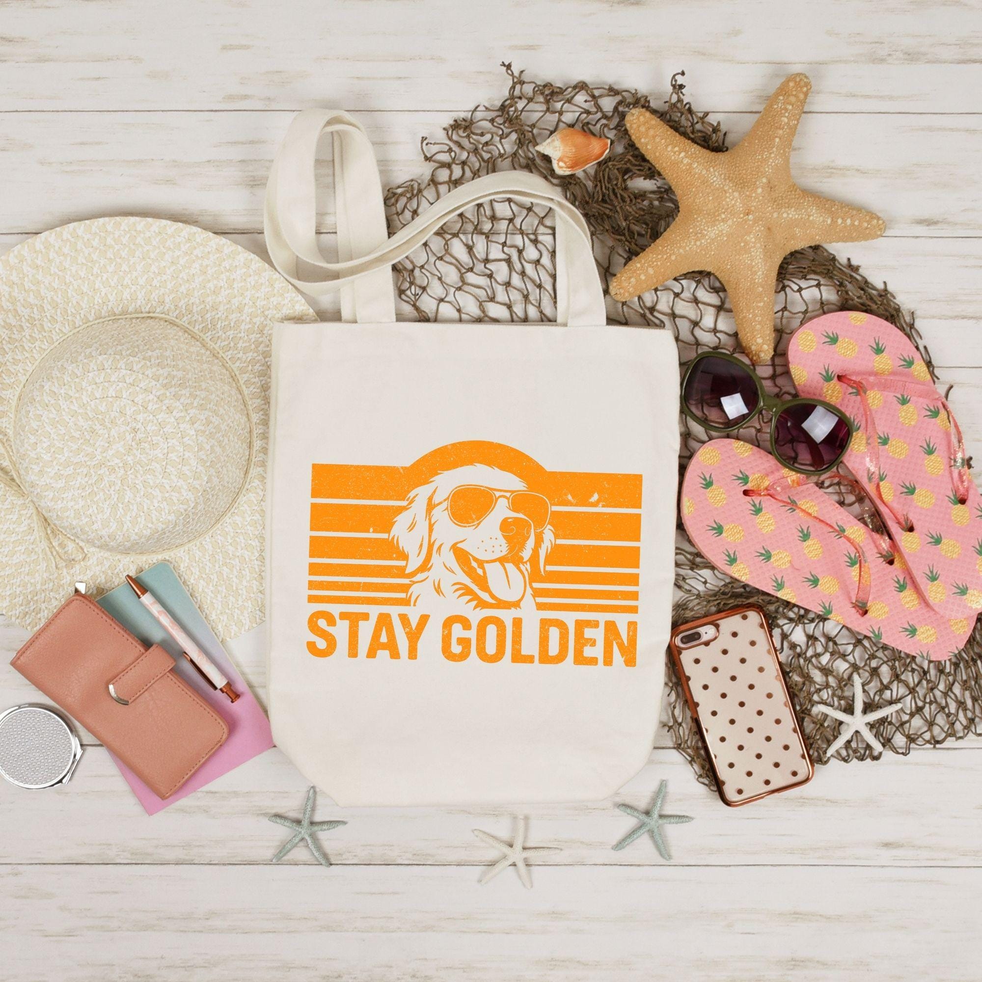 Stay Golden Dtf Transfer, Funny Golden Retriever Ready to Press, Funny ...