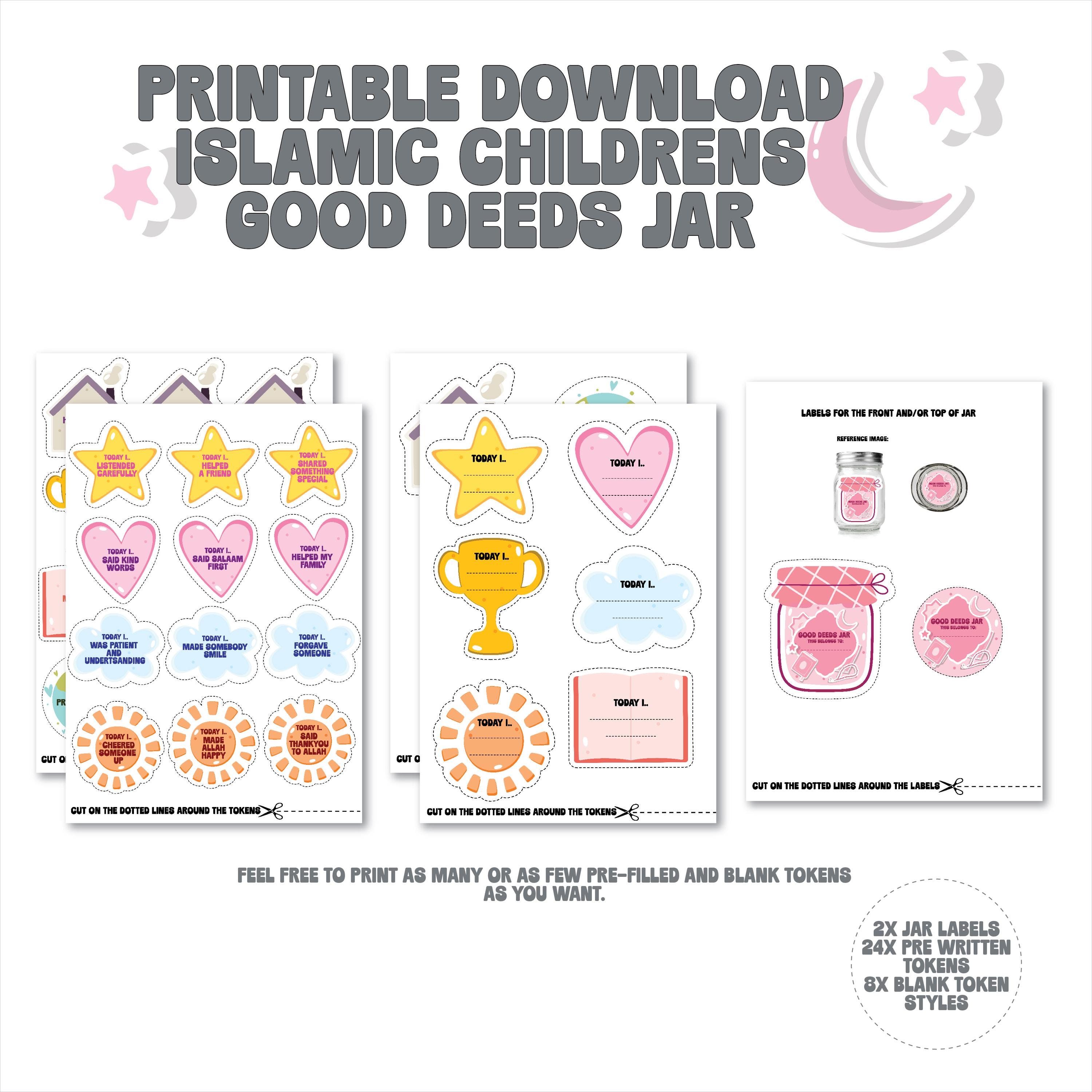 Islamic Kids Activity | Muslim Children’s Reward System & Islamic Fun ...