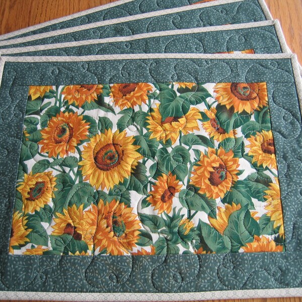 Quilted Placemats Etsy