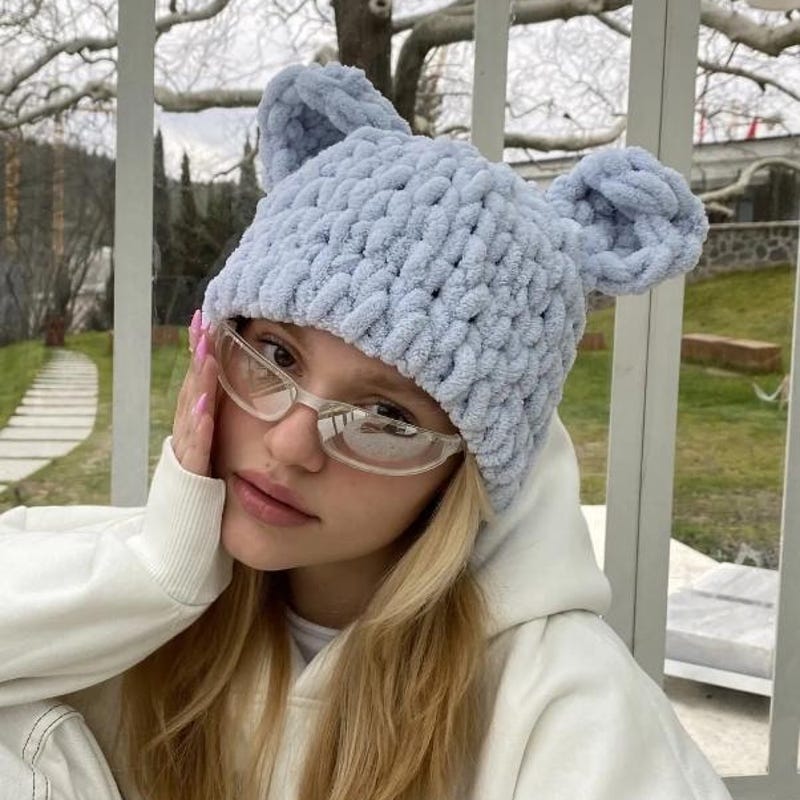 Bear Beanie - Etsy