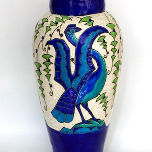 Art Deco - Ceramic vase - by Charles Catteau for Keramis 1931 - Decor No. 1507