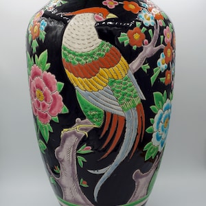 Art Deco - Ceramic vase - by Charles Catteau for Keramis 1933 - Decor No. 1760