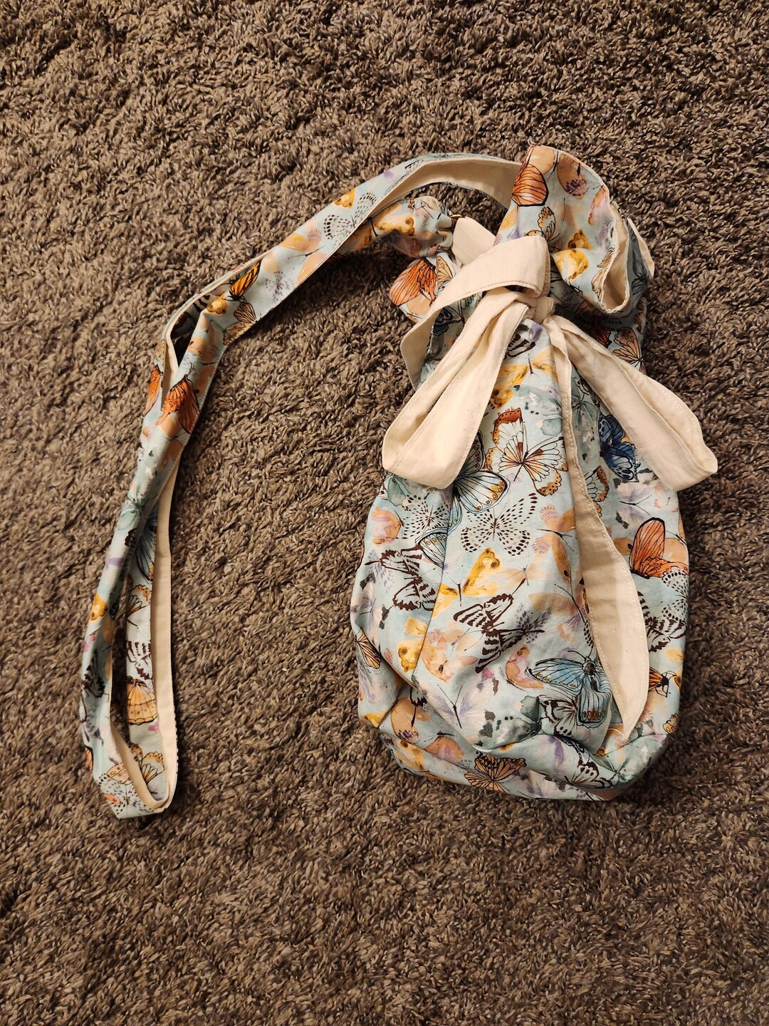 Butterfly Bucket Bag W/ Pretty Bow - Etsy