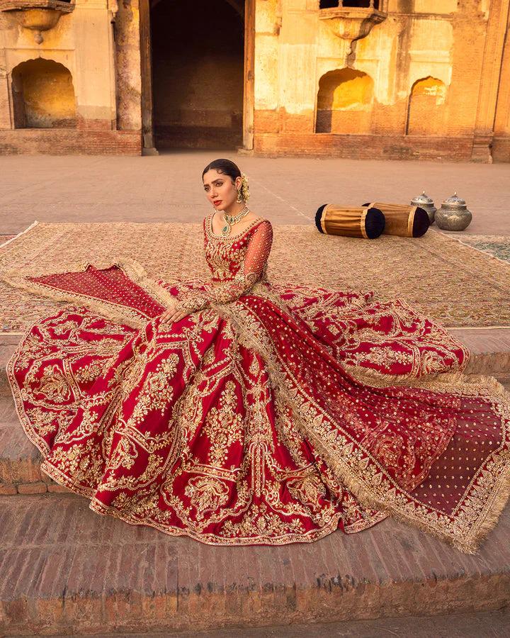 new red and gold pakistani bridal dresses Handmade Raw Silk Lehenga: Indian Dress Plus Size (16-24;XL-4XL)