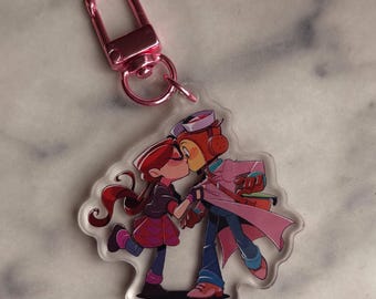 Psychonauts Rz & Lili Kiss Schlüsselbund