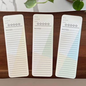 Book Notes Bookmark
