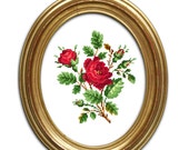 A red, red rose - Cross stitch pattern PDF. Instant download