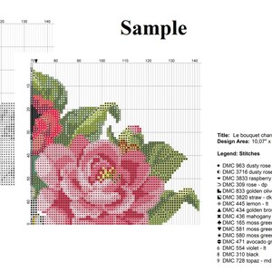 L'abreuvoir. Cross stitch pattern. Instant download PDF. image 3
