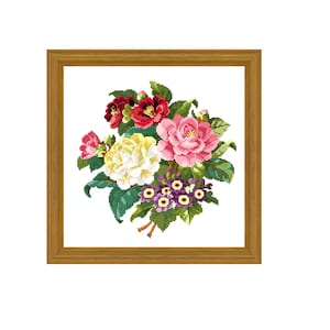 Le bouquet charmant. Cross stitch pattern PDF. Instant download.