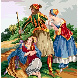 Griechenland - Kreuzstichmuster PDF. Sofortiger Download