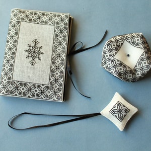 Blackwork collection. Blackwork embroidery pattern. Instant download PDF