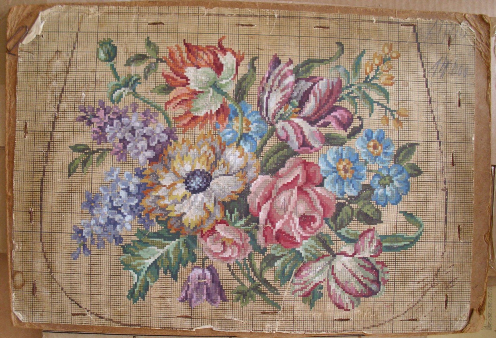 Victorian Cross Pattern Victorian Blooms - Victorian Cross Stitch Pattern . Instant Download ...