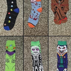 Chaussettes Personnages
