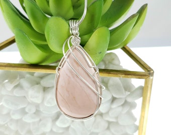 Pink Opalite Pendant