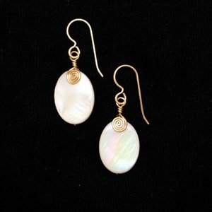 Mother of Pearl Earrings image 6