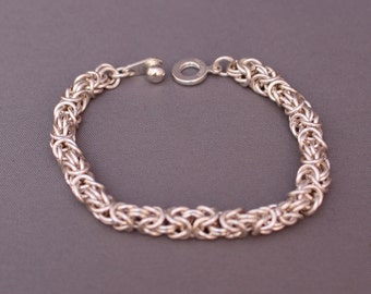 Byzantine Chain Maille Bracelet