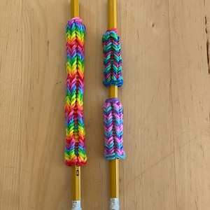 Rainbow Loom Pencil Grip