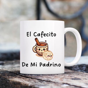 Taza de cerámica de agradecimiento del Padrino, taza de regalo de Padrino, taza de café de 11 oz,