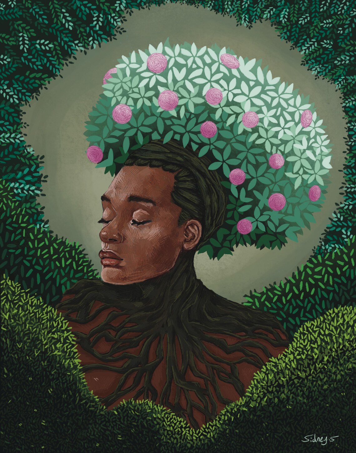 Mother Nature Art Print - Etsy