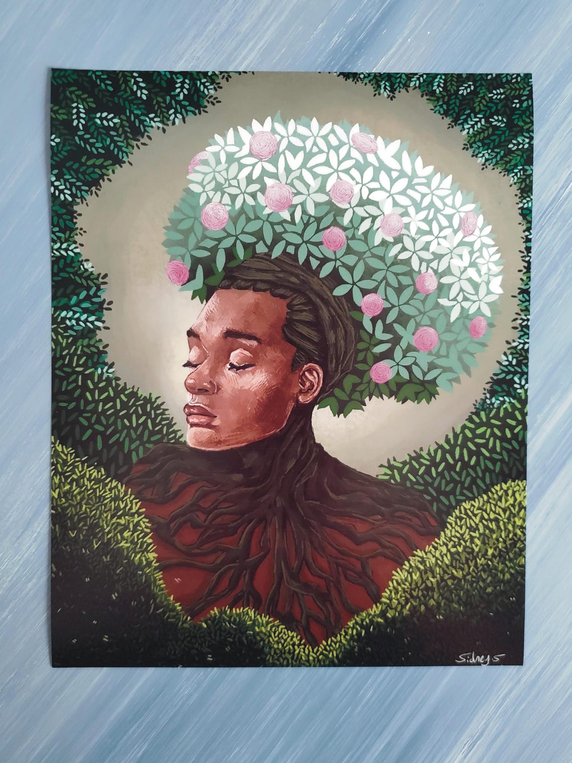 Mother Nature Art Print - Etsy