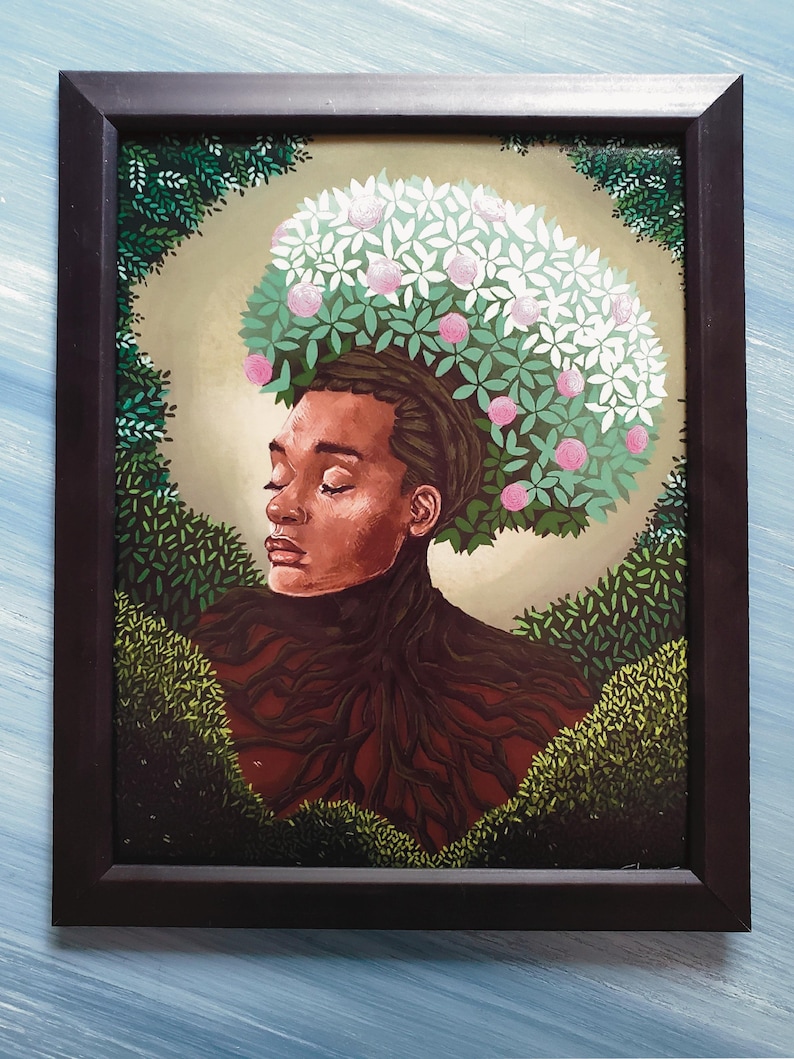 Mother Nature Art Print - Etsy