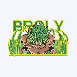 Premium anime embroidery design file, Compatible with all machines - Pick Your Hoop Size