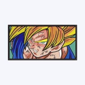 High-quality Anime Embroidery Design, Fits All Embroidery Machines - Pick Your Hoop Size