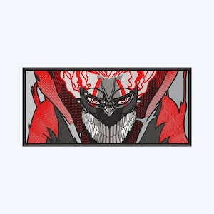 Exclusive trending anime embroidery design files available on any embroidery machines and Hoop Size