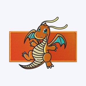 Motif de broderie dessin animé haut de gamme, compatible avec toutes les machines à broder - Choisissez la taille de votre cercle