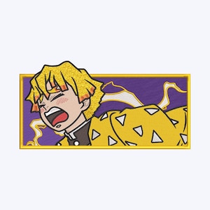 Trendy Anime Embroidery Pattern, Instant Download for All Embroidery Machines - Pick Your Hoop Size