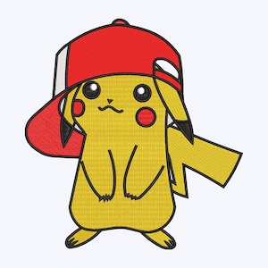 Premium Cartoon Embroidery Design File, Compatible with All Embroidery Machines, Instant Download, All Hoop Sizes
