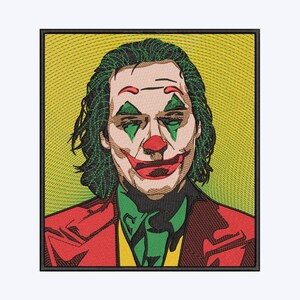 Supervillain Embroidery design file for All Machines - Pick Your Hoop Size