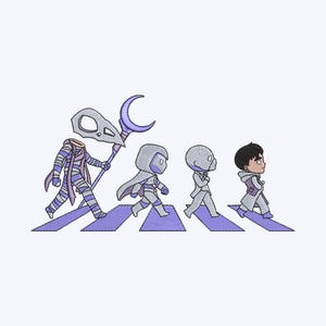 High-Quality Superhero Embroidery Design File, Compatible with All Machines - Pick Your Hoop Size