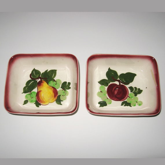 Fruit Kitchen Decor: California Pottery Vintage Wall Plaque