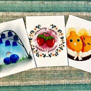 Impressions murales « Fruit Friends » mignonnes