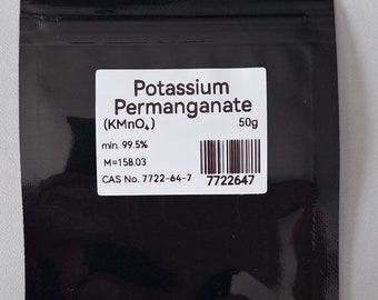50 g kaliumpermanganaat 99,5% + CAS 7722-64-7