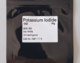 50g Potassium Iodide 99.5%+  CAS 7681-11-0