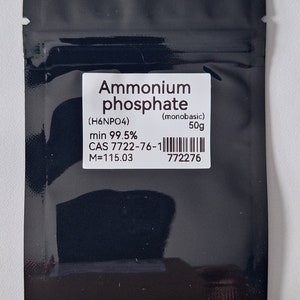 50g Ammonium Phosphate monobasic, 99.5%+,CAS 7722-76-1