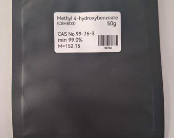 25 g methyl-4-hydroxybenzoaat, 99,0%+, CAS 99-76-3