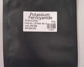 50g Potassium Ferricyanide, 99.0%+, CAS 137466-66-2