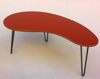 kidney bean table small group kidney bean shaped mid century modern coffee or cocktail table in your choice of laminate atomic age mcm table etsy kidney bean table small group kidney bean shaped mid century modern coffee or cocktail table in your choice of laminate atomic age mcm table etsy