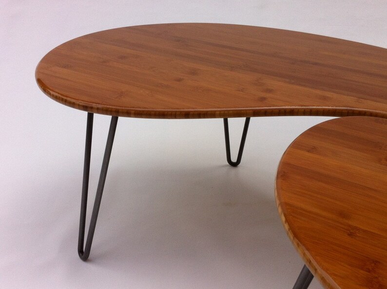 Nesting Kidney Bean Coffee Tables MidCentury Modern Etsy