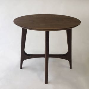 MCM Side Table in Solid Walnut - Single or a Pair of Side Tables - End Table - Matching End Tables