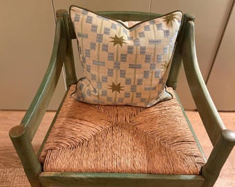 Bespoke Studio Ashby cushions, handmade with piping or fringe