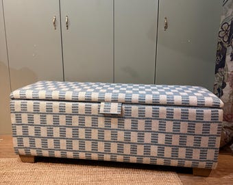Upholstered Ottoman Blanket box