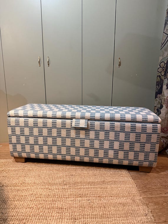 Upholstered Ottoman Blanket box